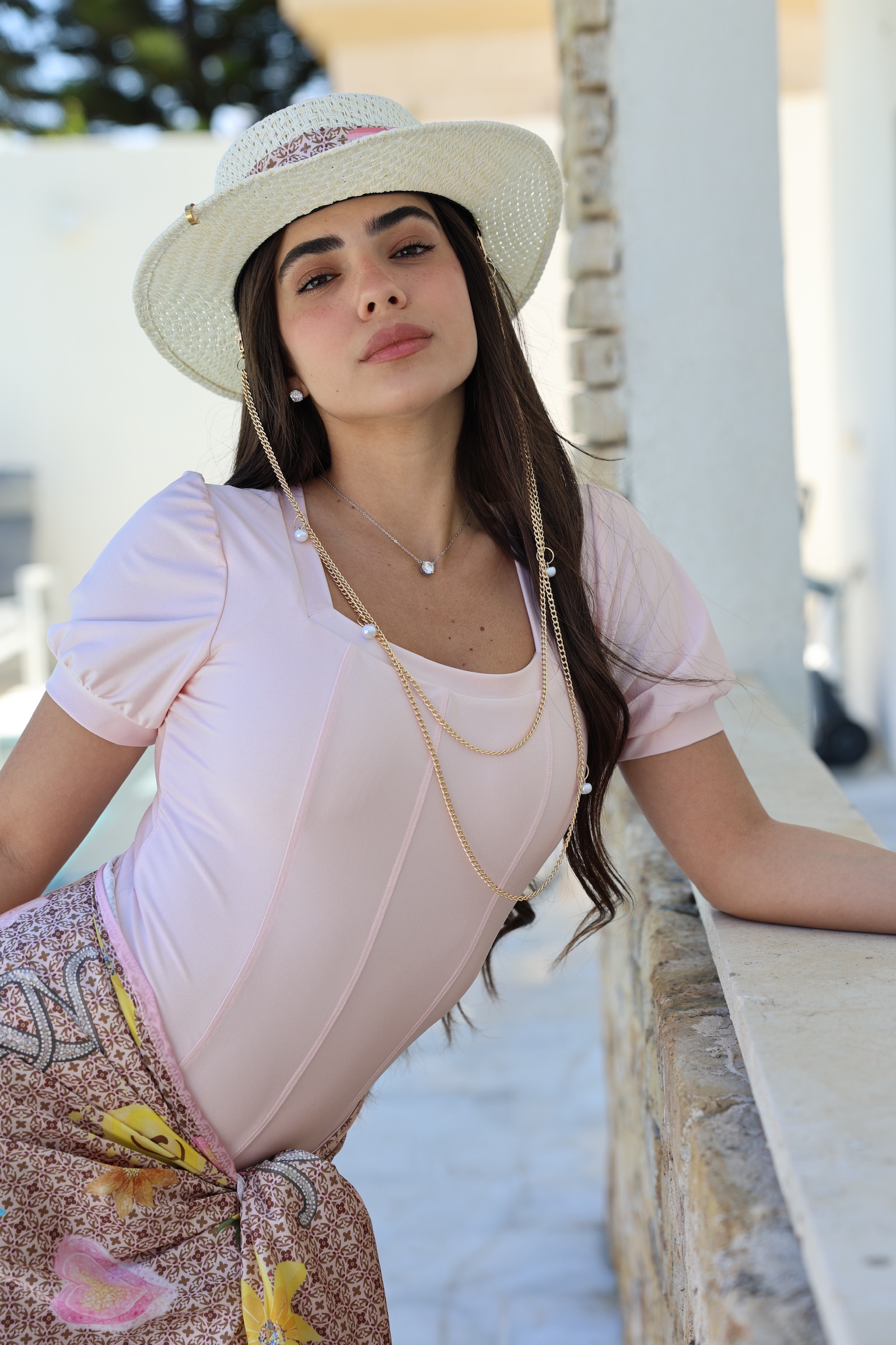 סט נשים ורוד קצר – תמונה 4