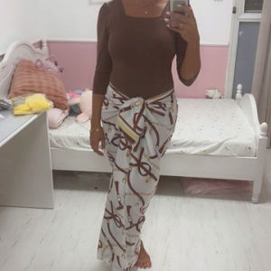 בגד גוף חום שרוול ארוך